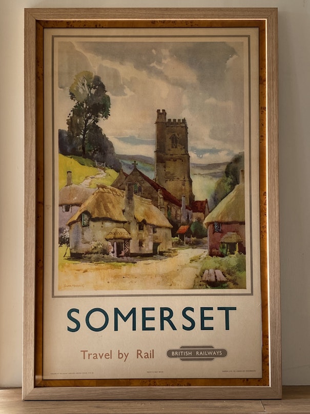 Artwork with frame