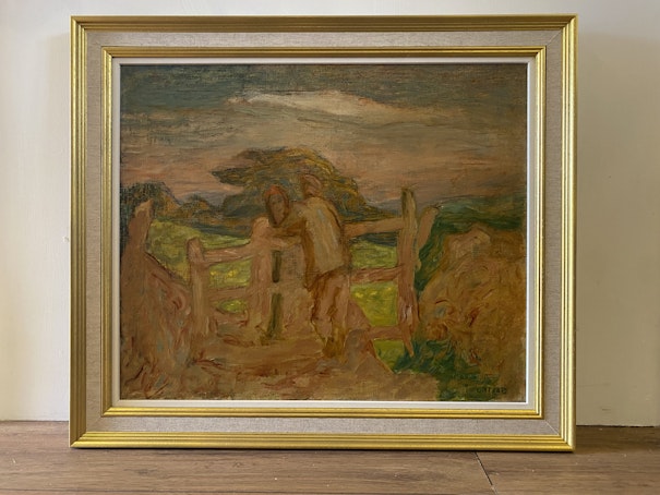 Artwork with frame