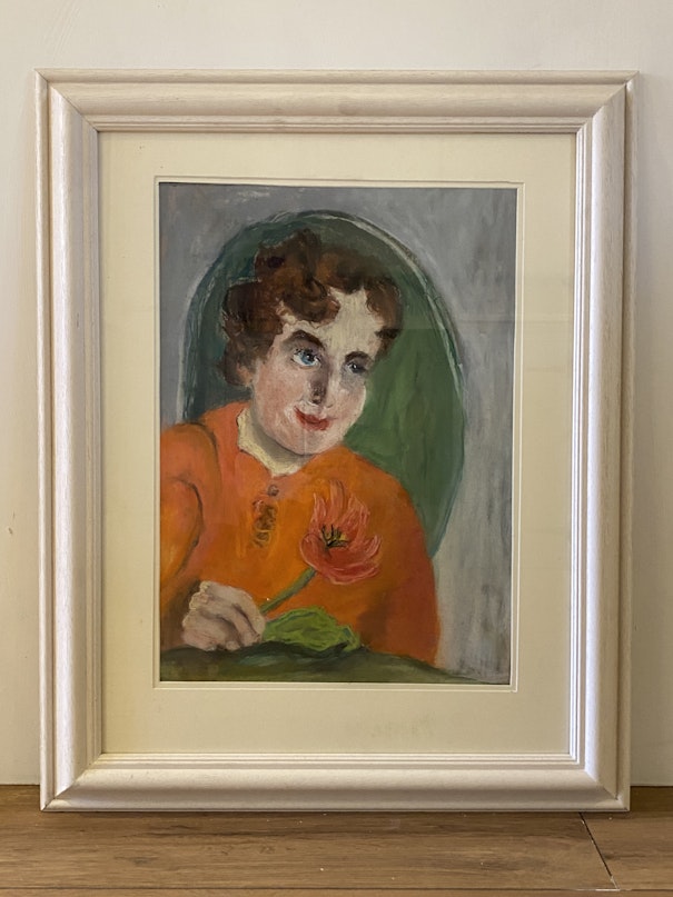 Artwork with frame