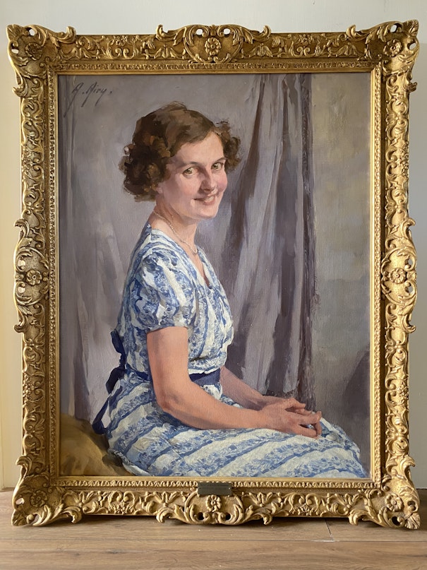Artwork with frame