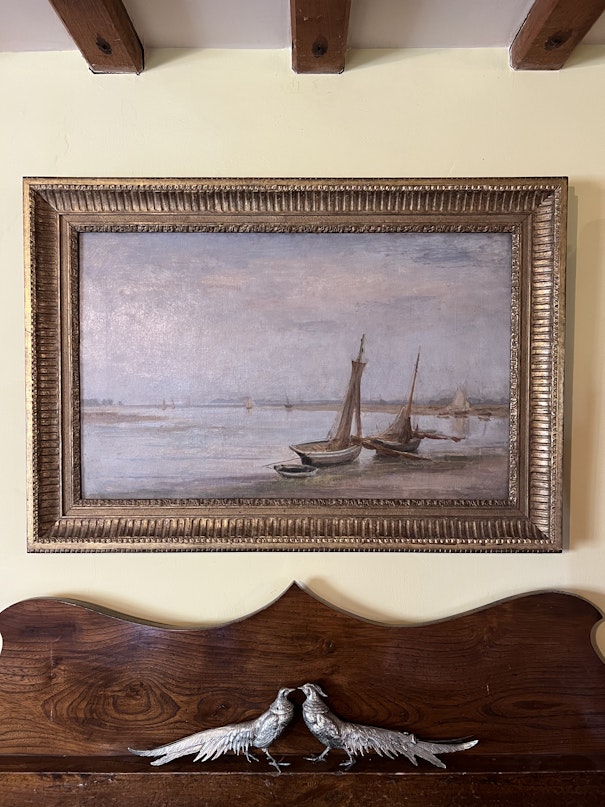 Artwork with frame