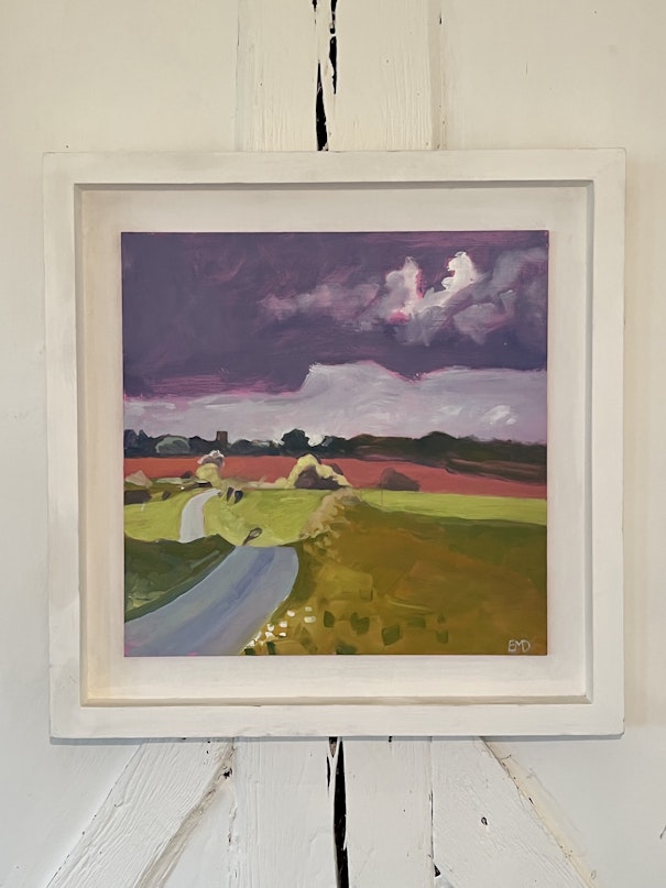 Artwork with frame