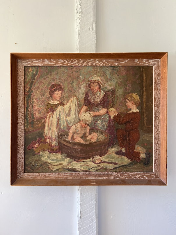 Artwork with frame