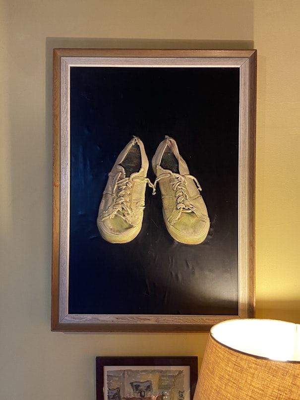 Artwork with frame