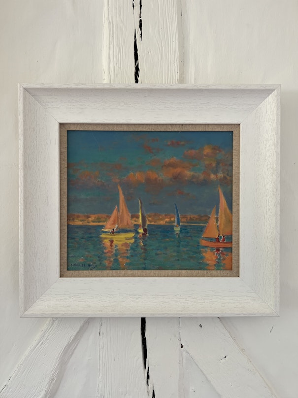 Artwork with frame