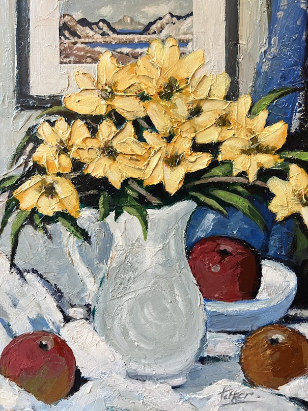 Artwork with frame
