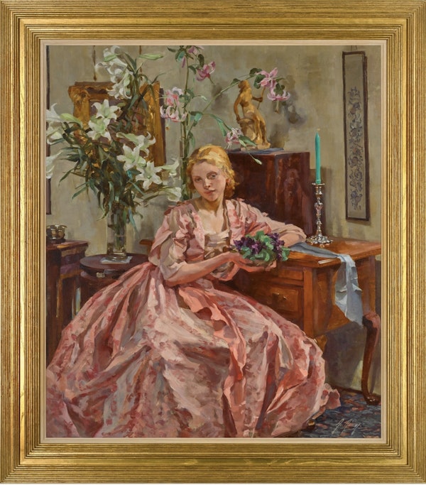 Artwork with frame