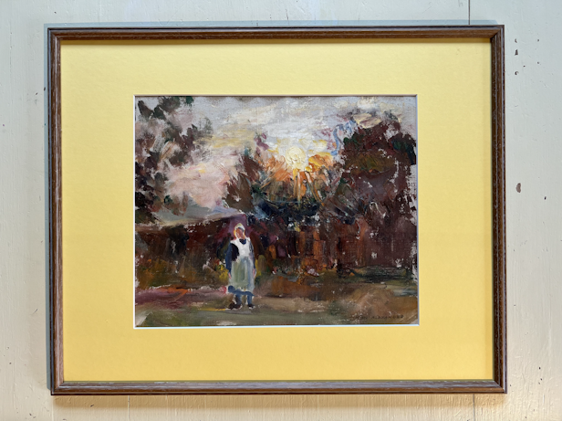 Artwork with frame