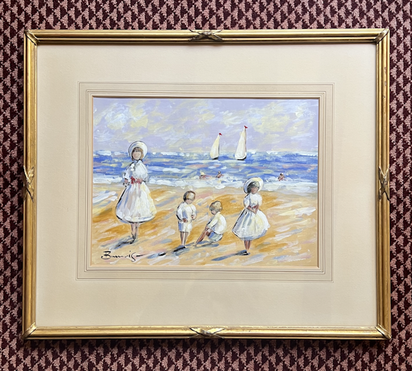Artwork with frame
