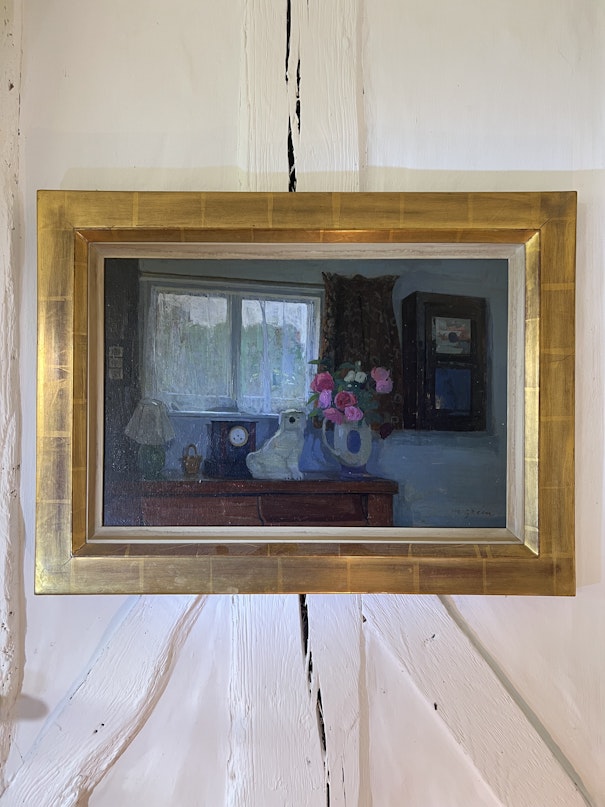 Artwork with frame