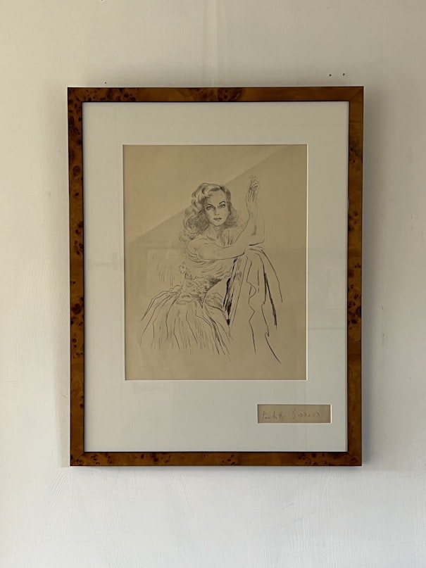 Artwork with frame
