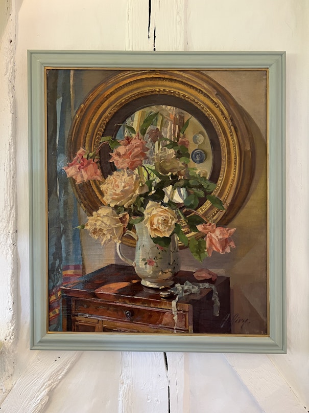 Artwork with frame