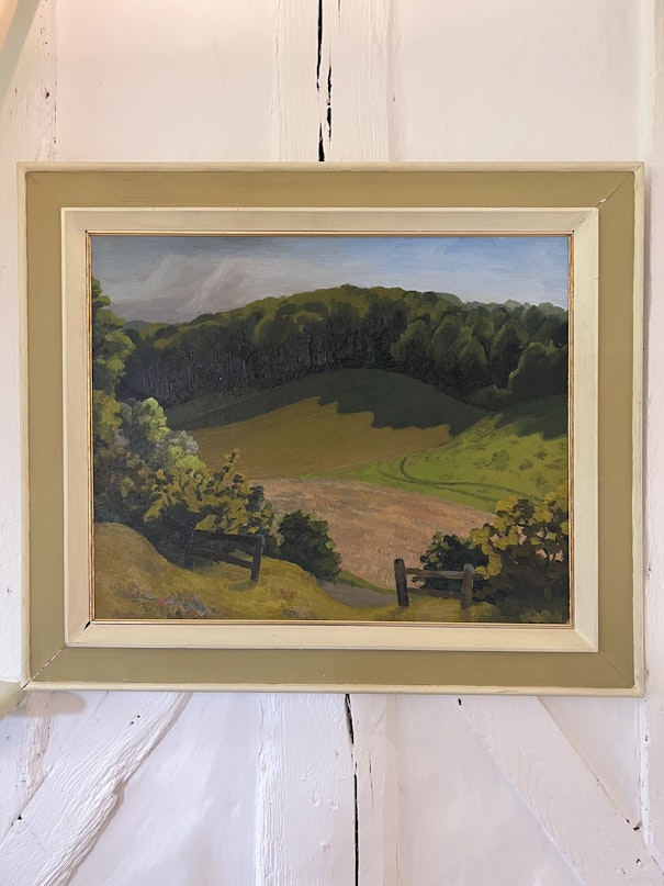 Artwork with frame