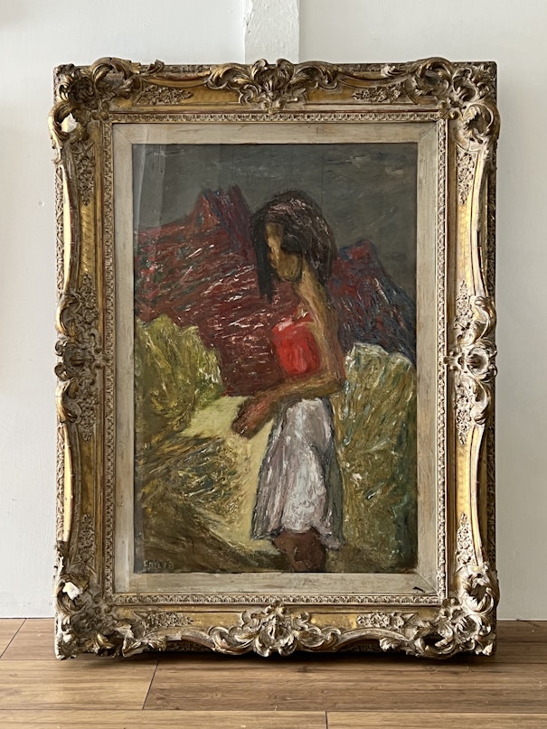 Artwork with frame