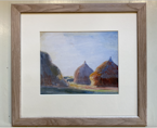 Artwork with frame
