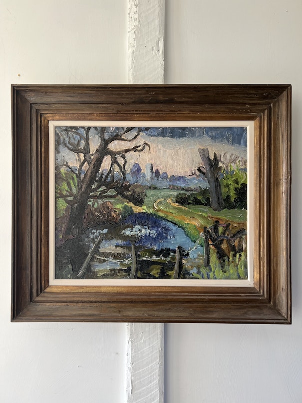 Artwork with frame