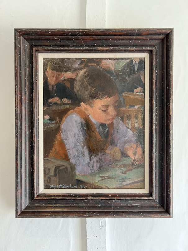 Artwork with frame
