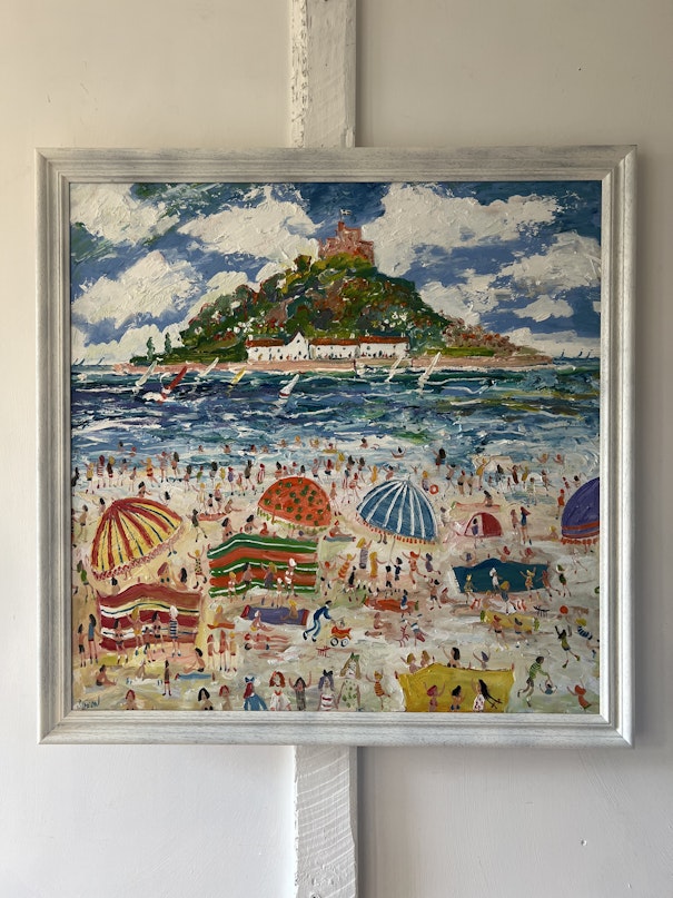Artwork with frame