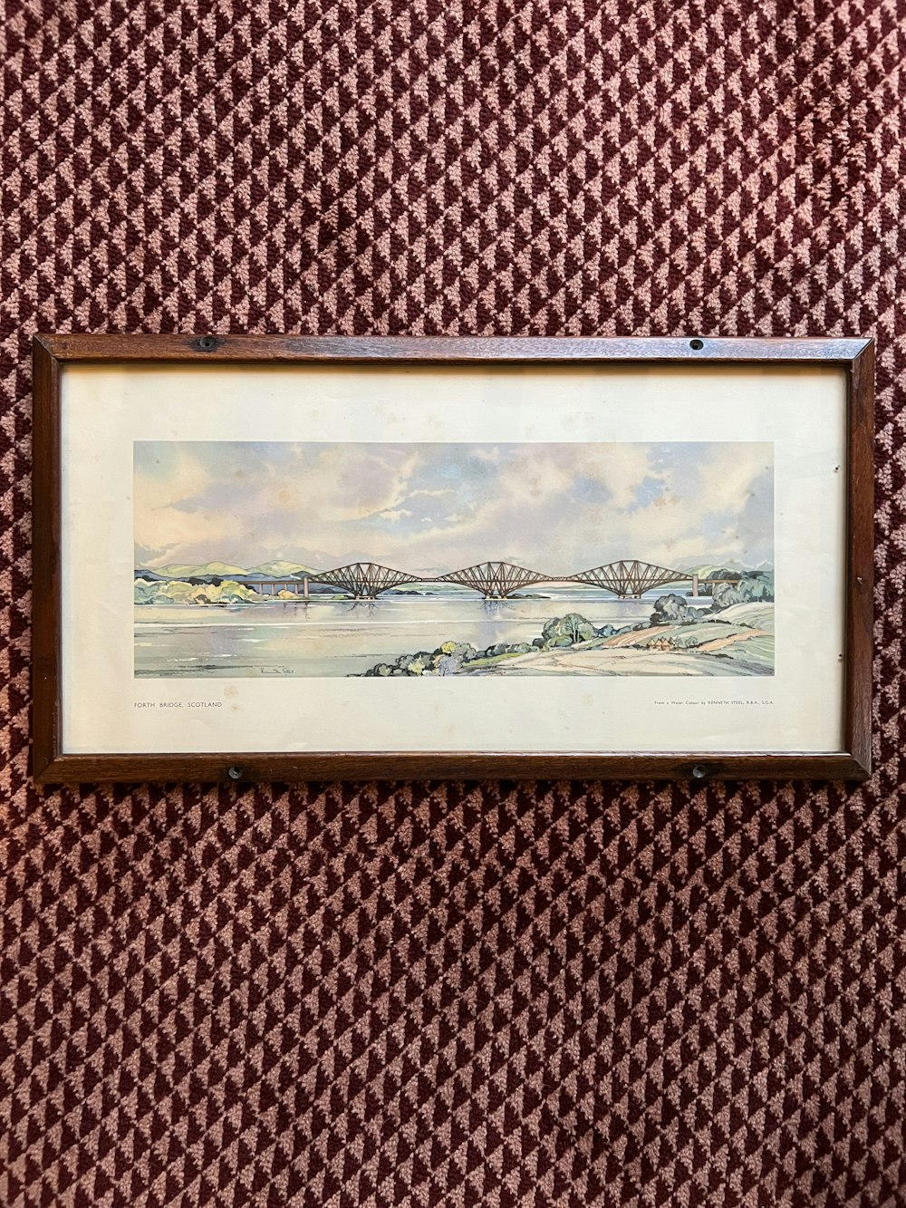 Kenneth Steel - Forth Bridge - Lithograph - Skymeadow Gallery