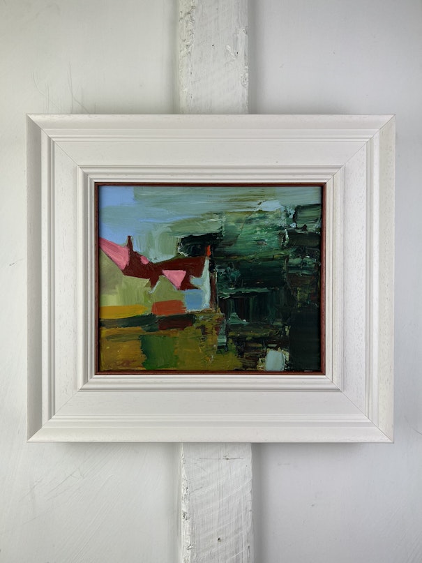 Artwork with frame