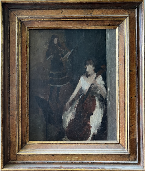 Artwork with frame