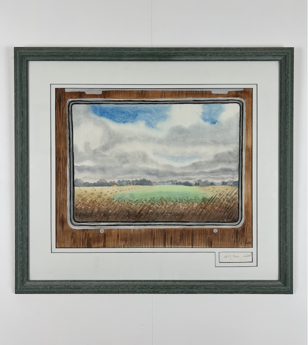 Artwork with frame