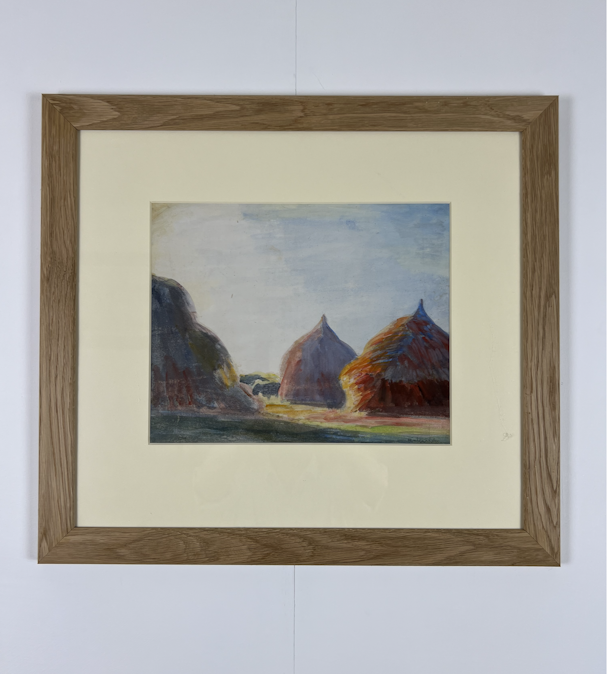 Artwork with frame