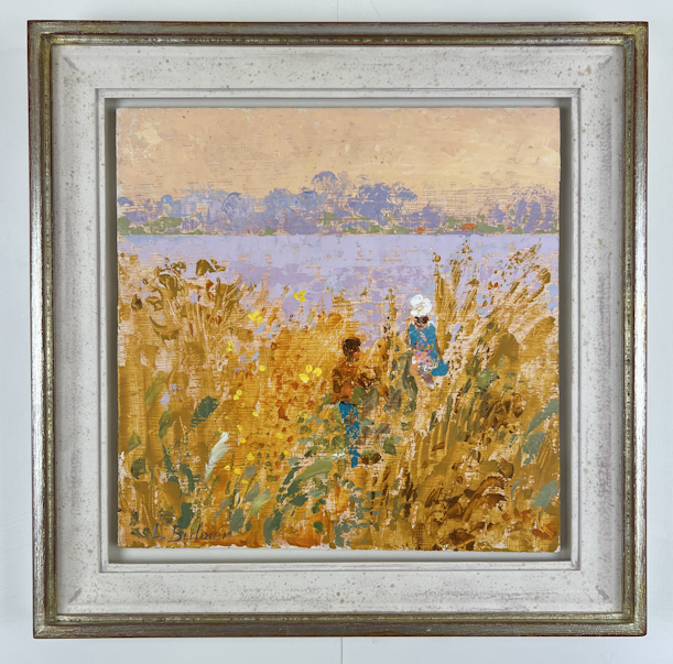 Artwork with frame