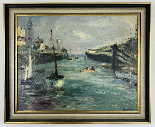 Artwork with frame
