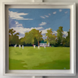 Artwork with frame
