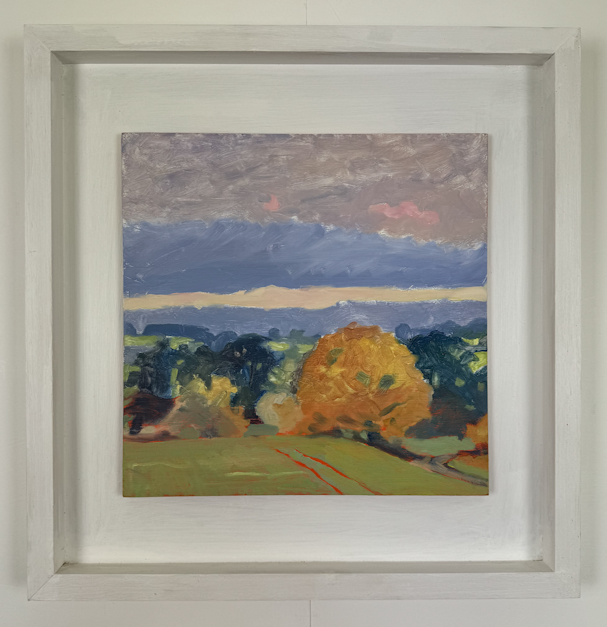 Artwork with frame