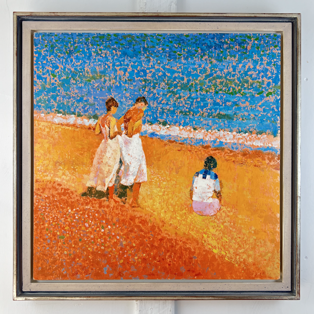 Artwork with frame