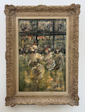 Artwork with frame