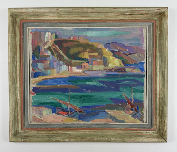 Artwork with frame