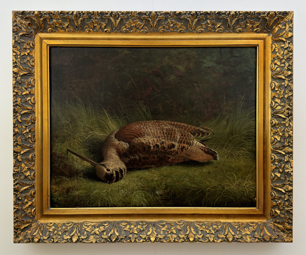 Artwork with frame