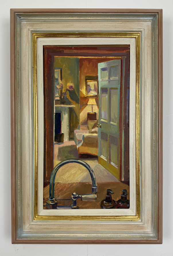 Artwork with frame