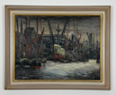Artwork with frame
