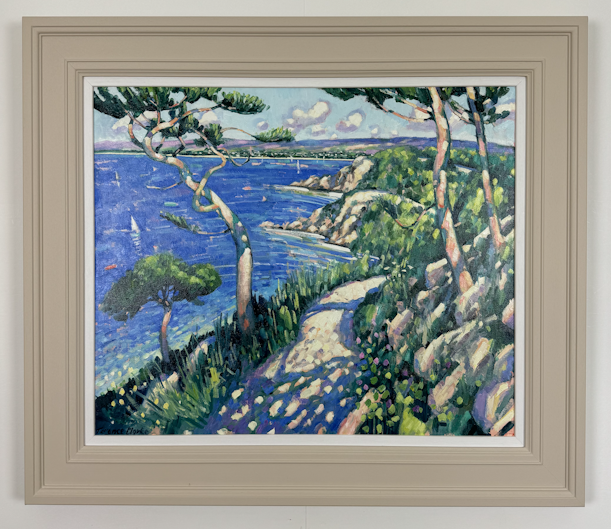 Artwork with frame
