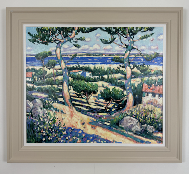 Artwork with frame