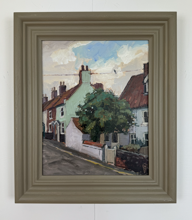 Artwork with frame