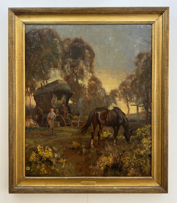 Artwork with frame