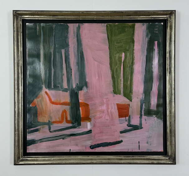Artwork with frame