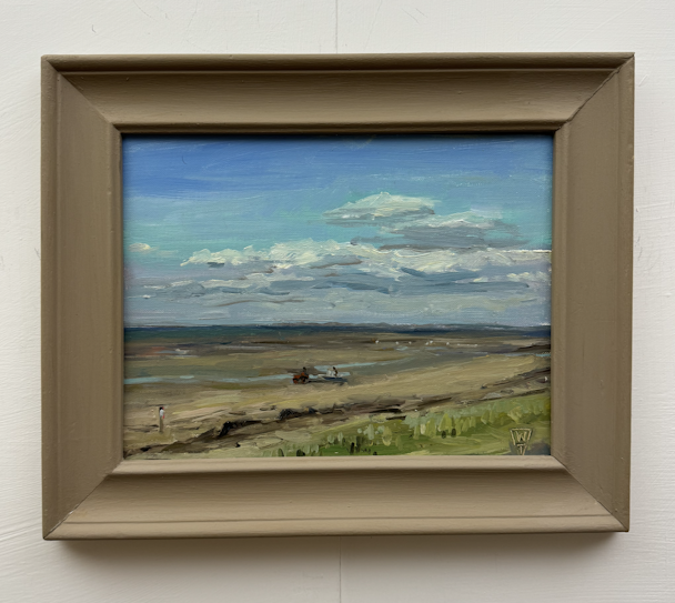 Artwork with frame