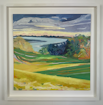 Artwork with frame