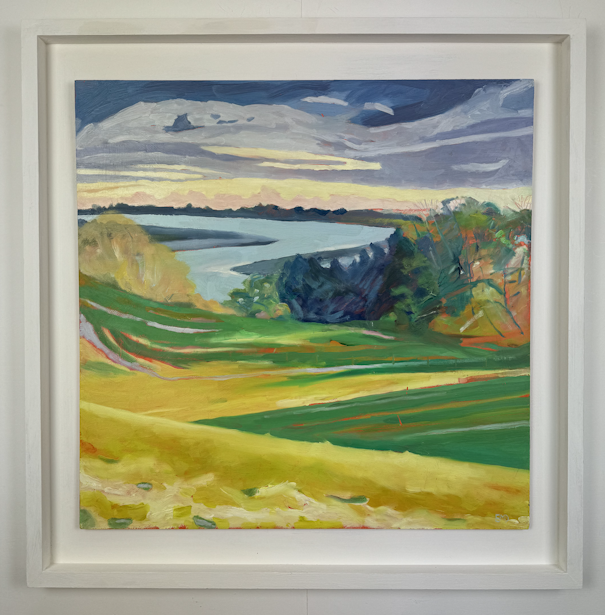Artwork with frame