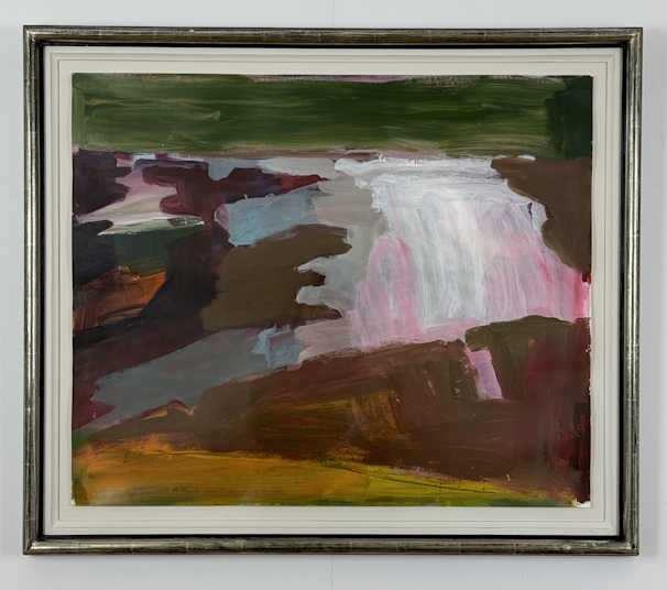 Artwork with frame