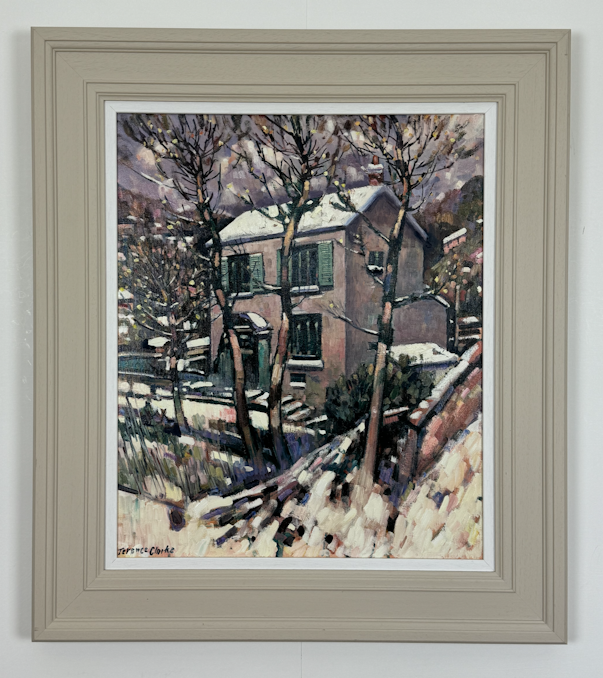 Artwork with frame