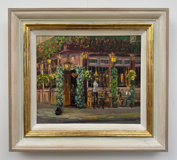 Artwork with frame