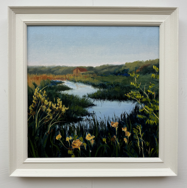 Artwork with frame