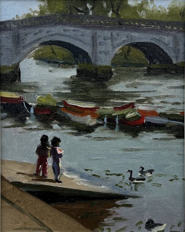Artwork without frame